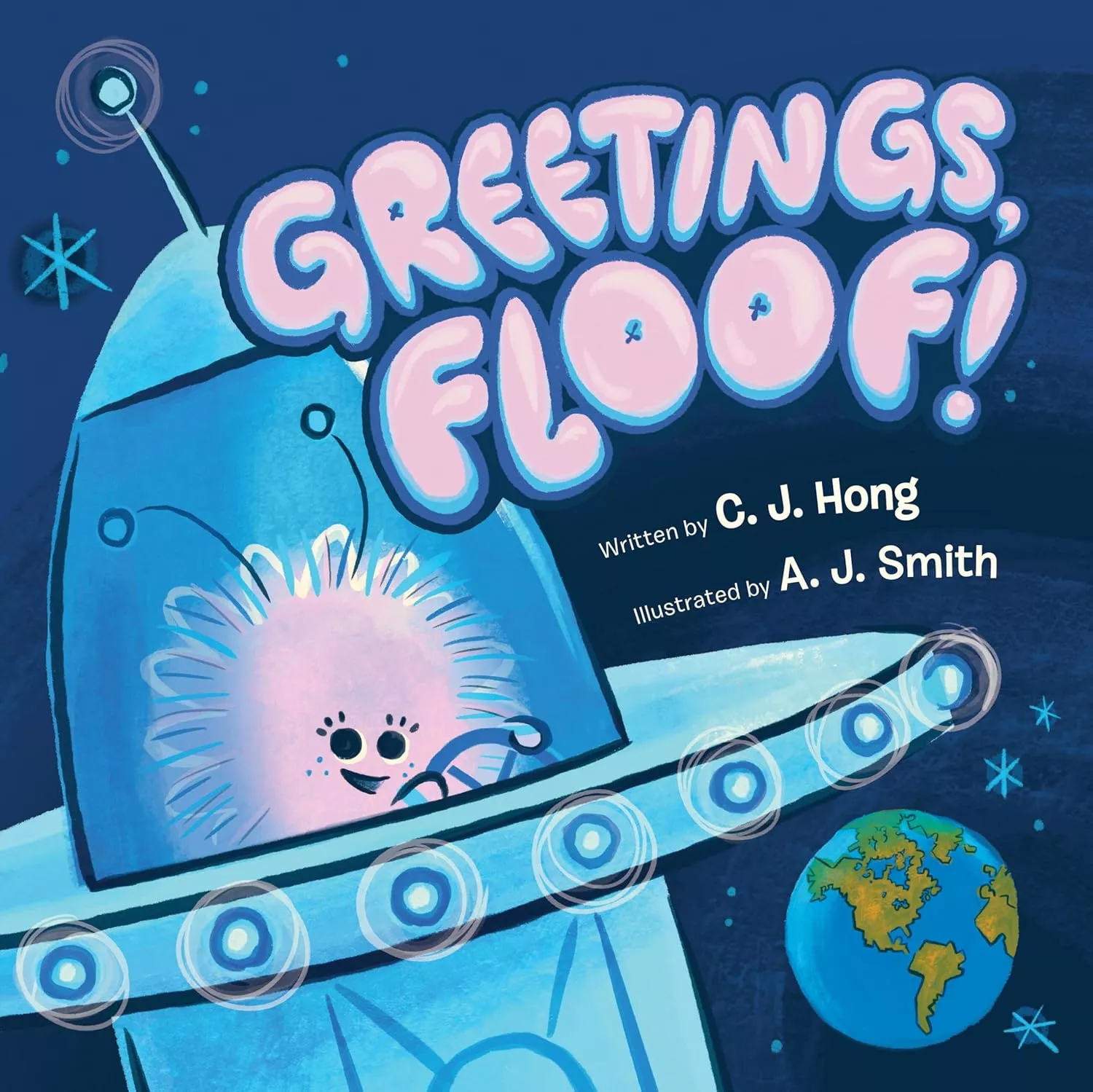 Cover of Greetings, Floof! by C.J. Hong.
