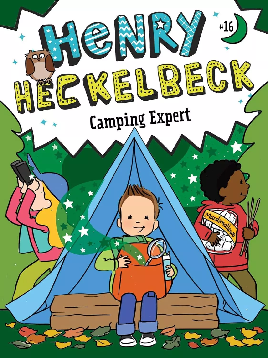 Cover of Henry Heckelbeck Camping Expert by Wanda Coven.