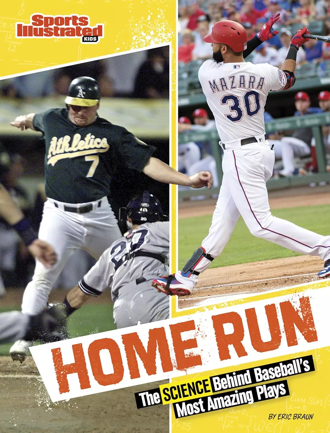 Cover of Home Run: The Science Behind Baseball’s Most Amazing Plays by Eric Braun.