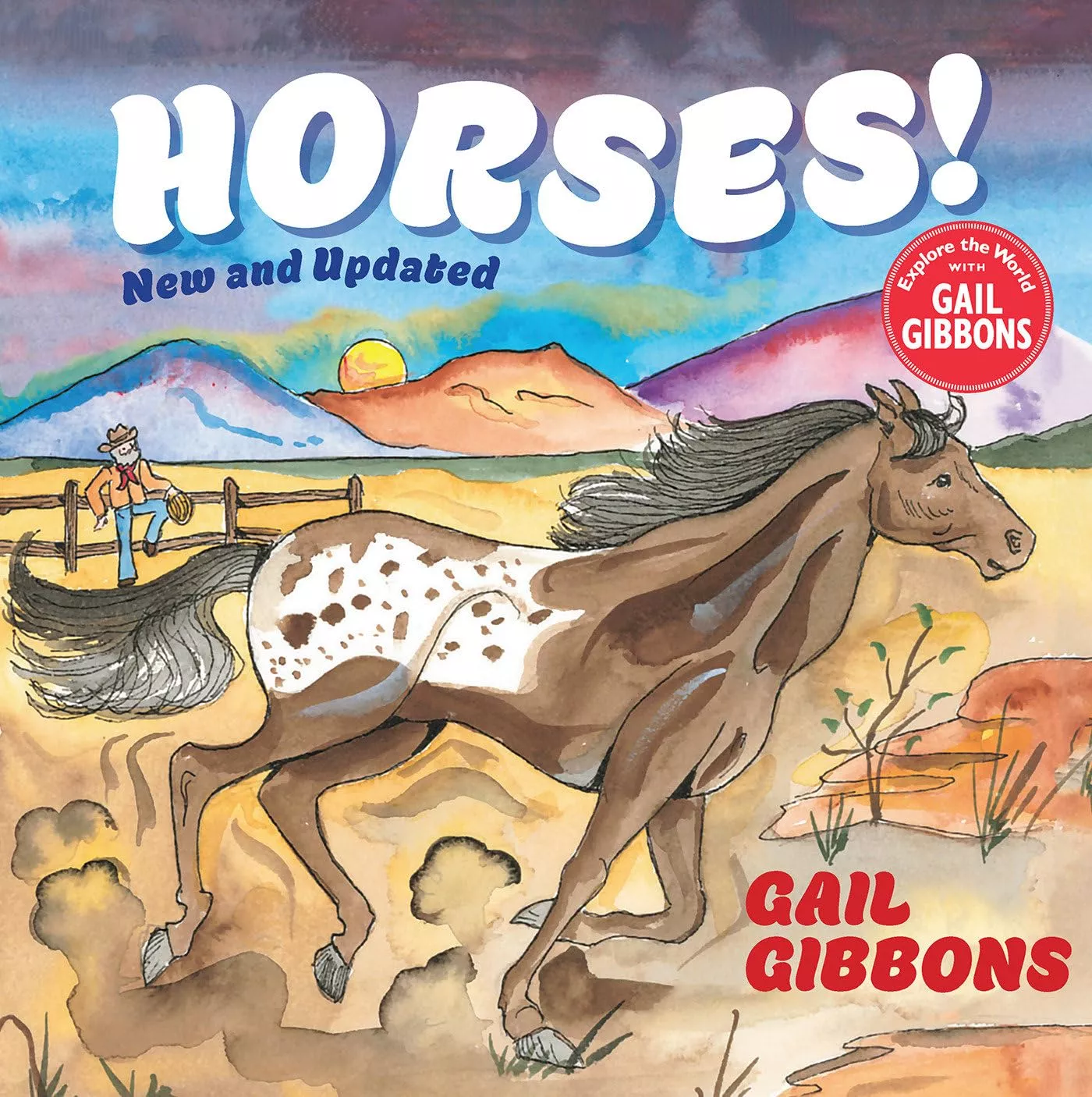 Cover of Horses! by Gail Gibbons.