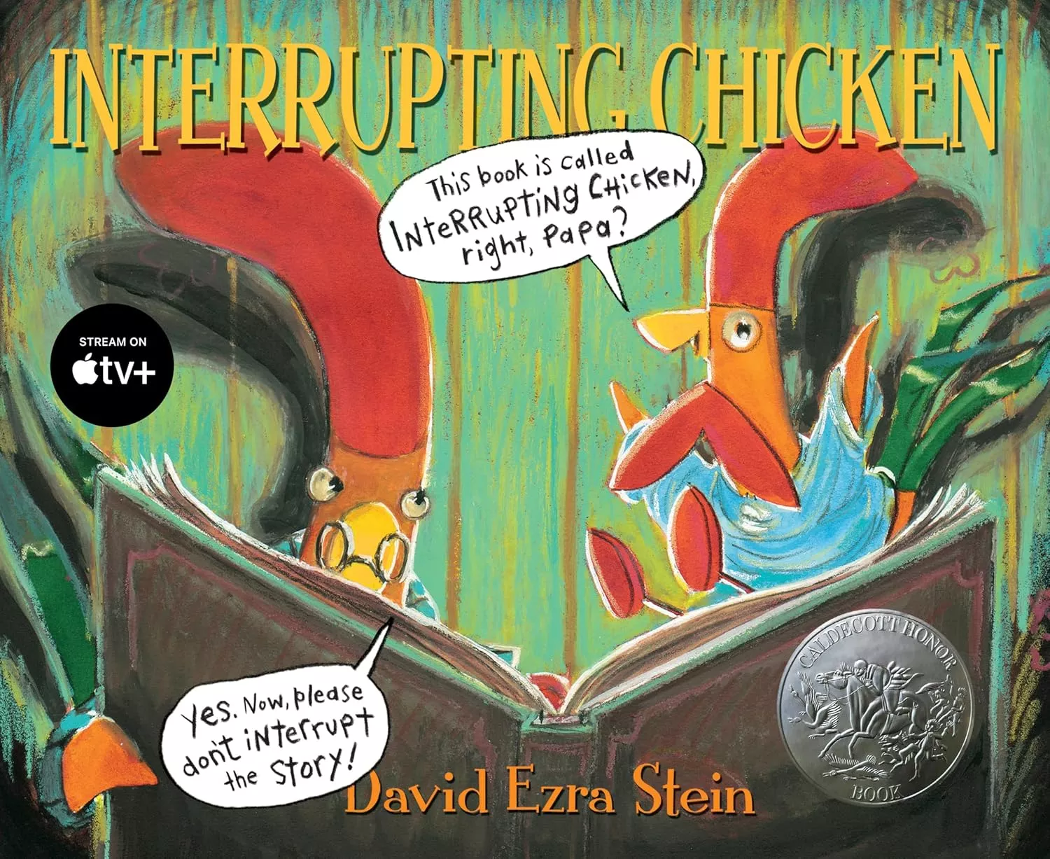 Cover of Interrupting Chicken by David Ezra Stein.