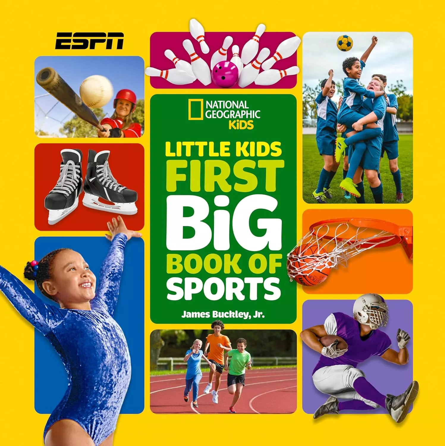 Cover of National Geographic Kids: Little Kids First Big Book of Sports.