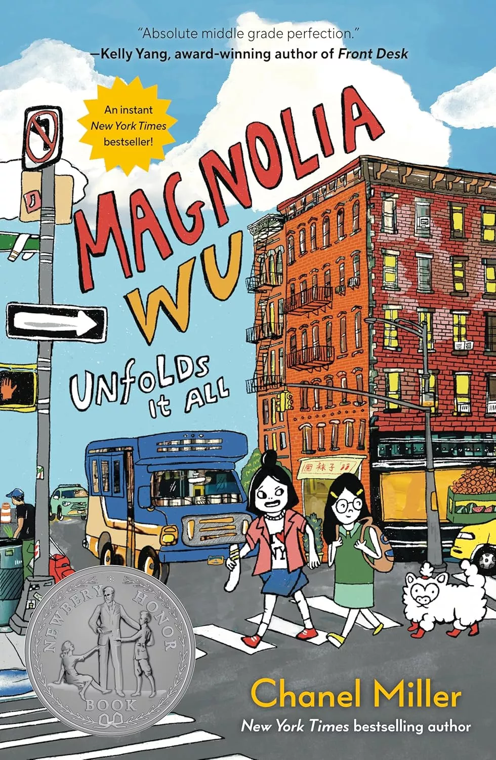 Cover of Magnolia Wu Unfolds It All by Chanel Miller.