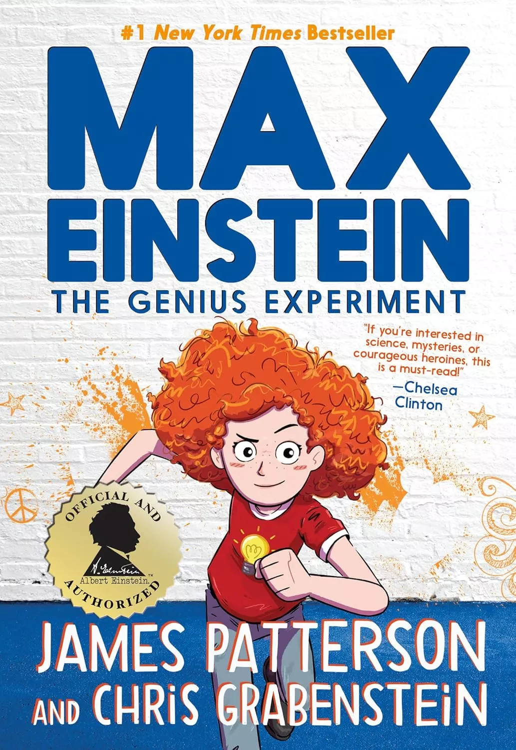 Cover of Max Einstein: The Genius Experiment by James Patterson and Chris Grabenstein.