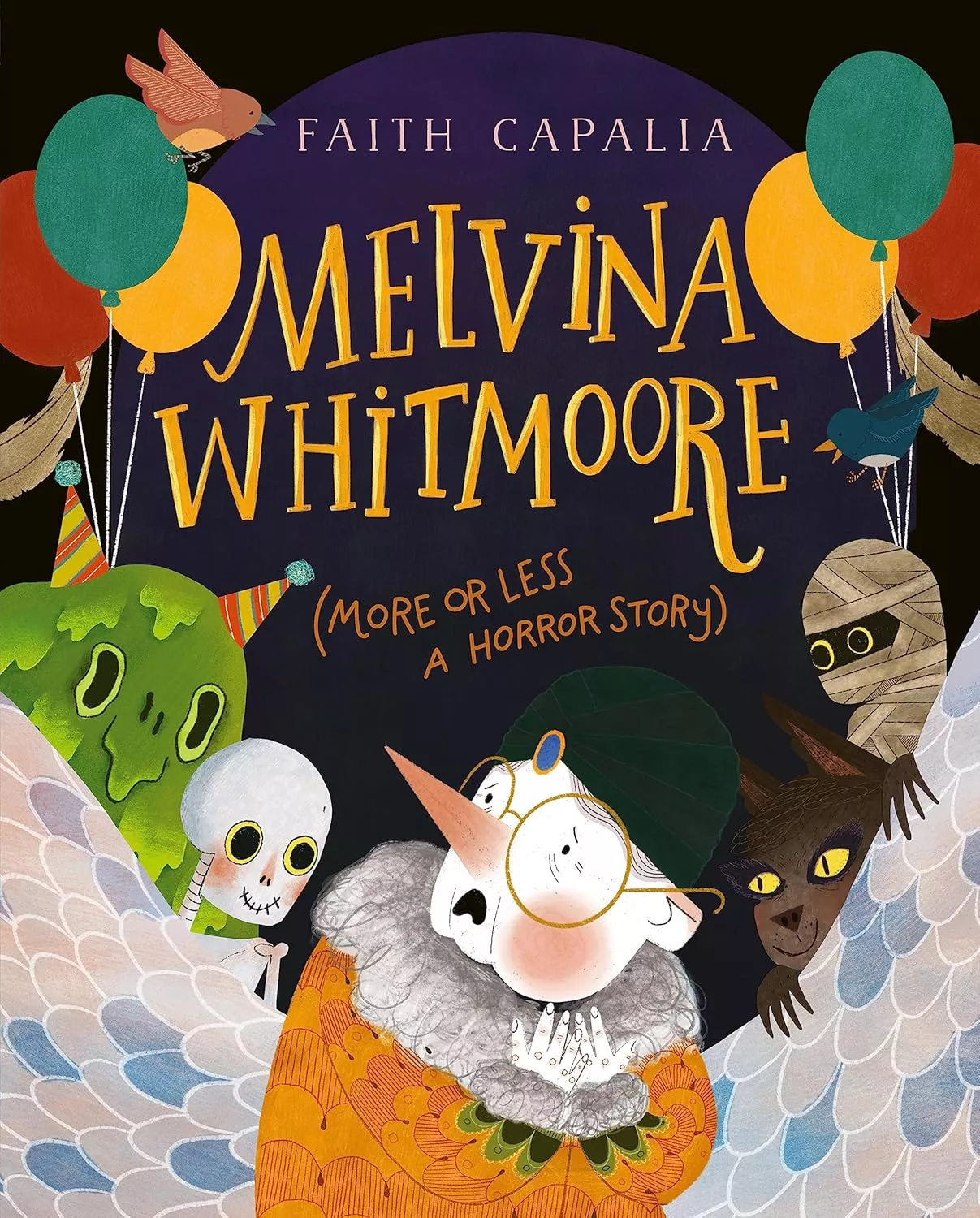 Cover of Melvina Whitmoore (More or Less a Horror Story) by Faith Capalia.