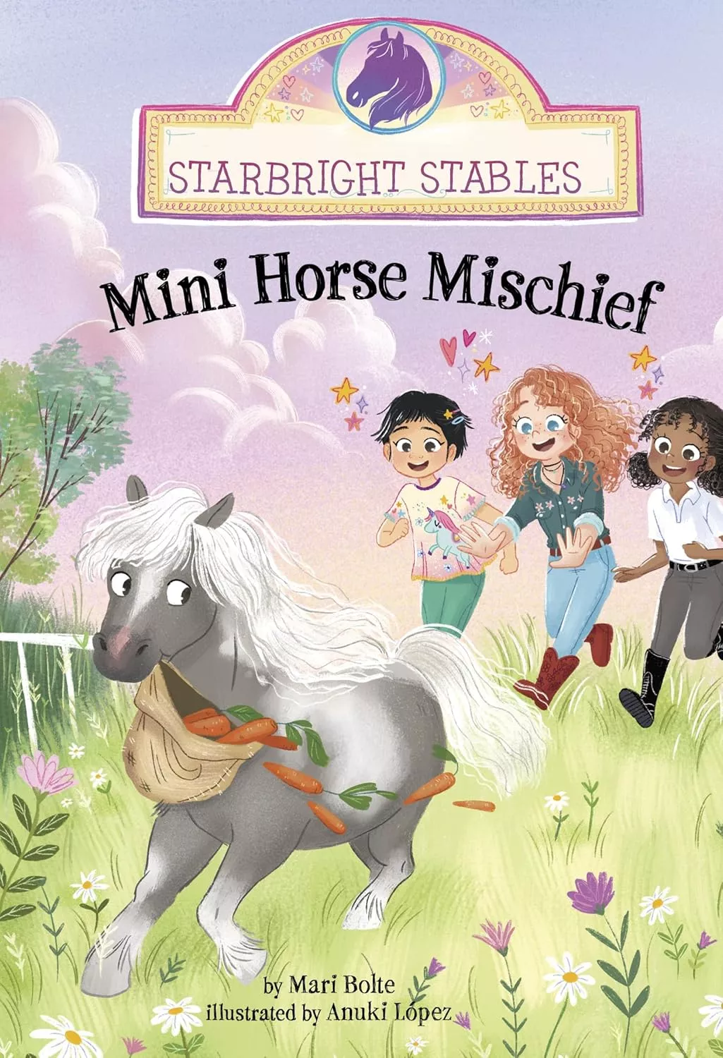 Cover of Starbright Stables: Mini Horse Mischief by Mari Bolte