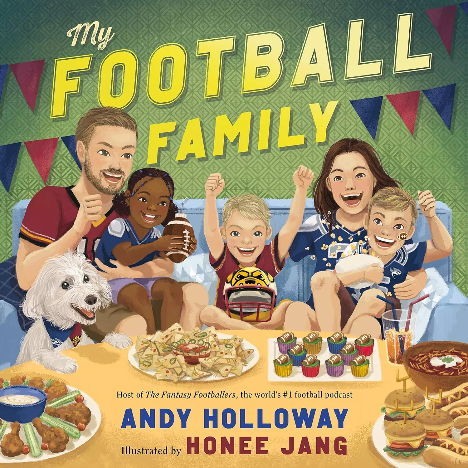 Cover of My Football Family by Andy Holloway.