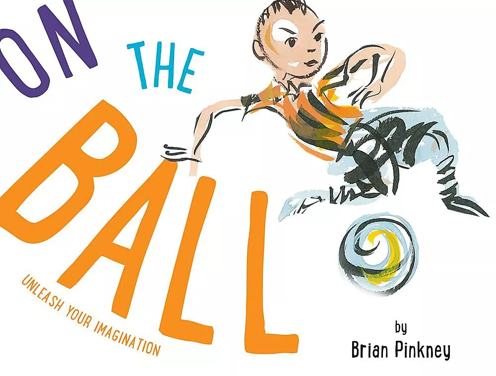 Cover of On the Ball by Brian Pinkney.