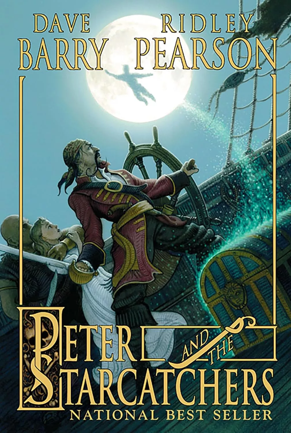 Cover of Peter and the Starcatchers by Dave Barry.