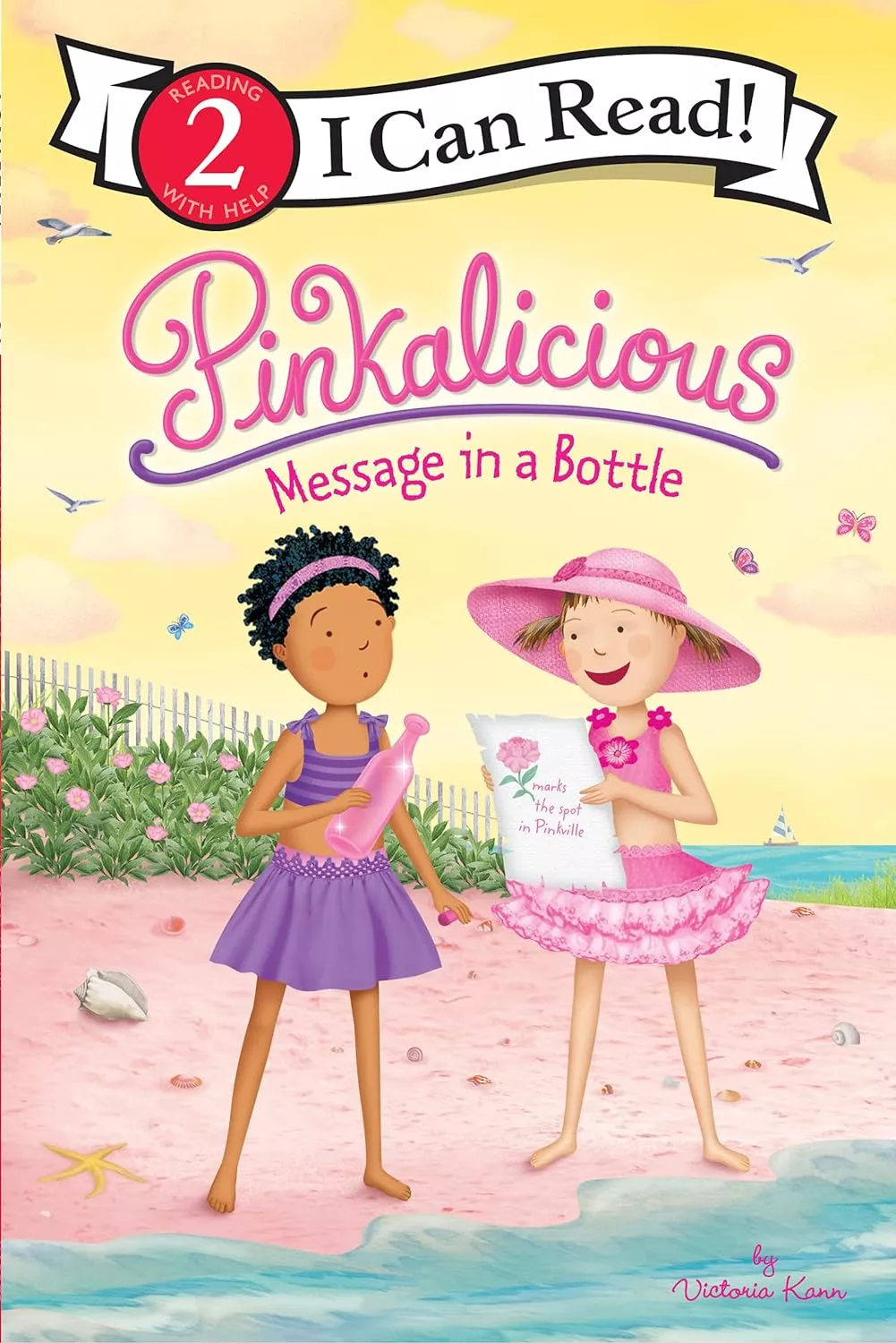 Cover of Pinkalicious: Message in a Bottle by Victoria Kann