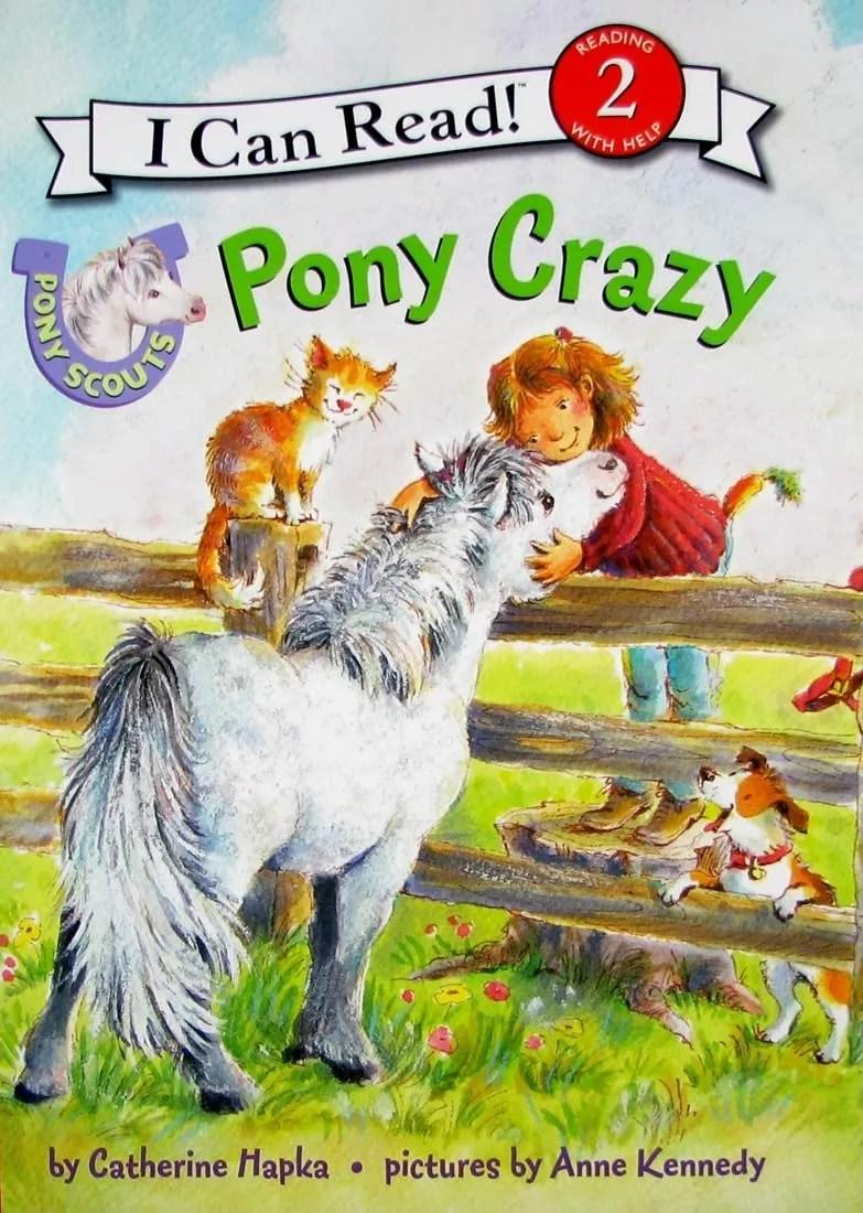 Cover of Pony Scouts: Pony Crazy by Cathy Hapka.