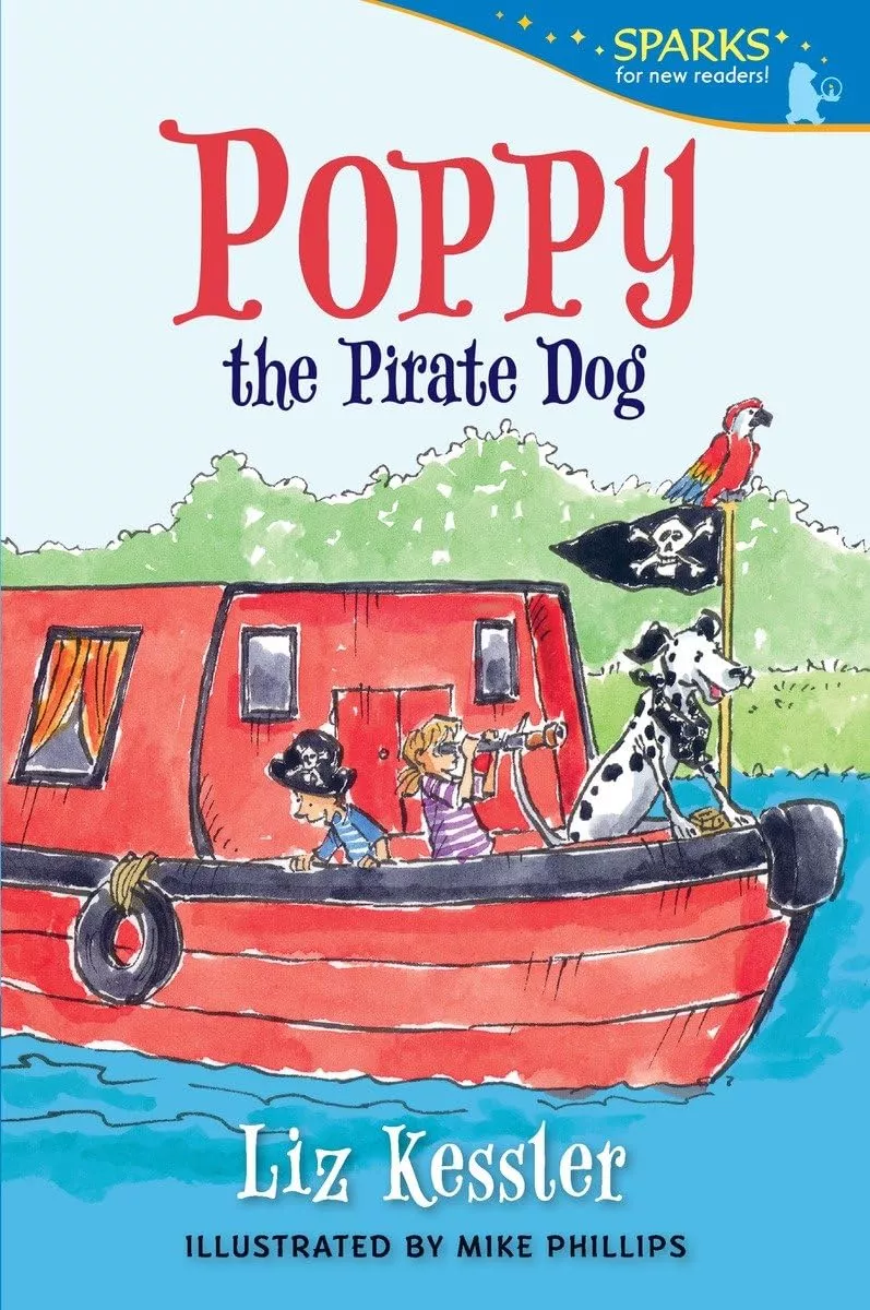 Cover of Poppy the Pirate Dog by Liz Kessler.