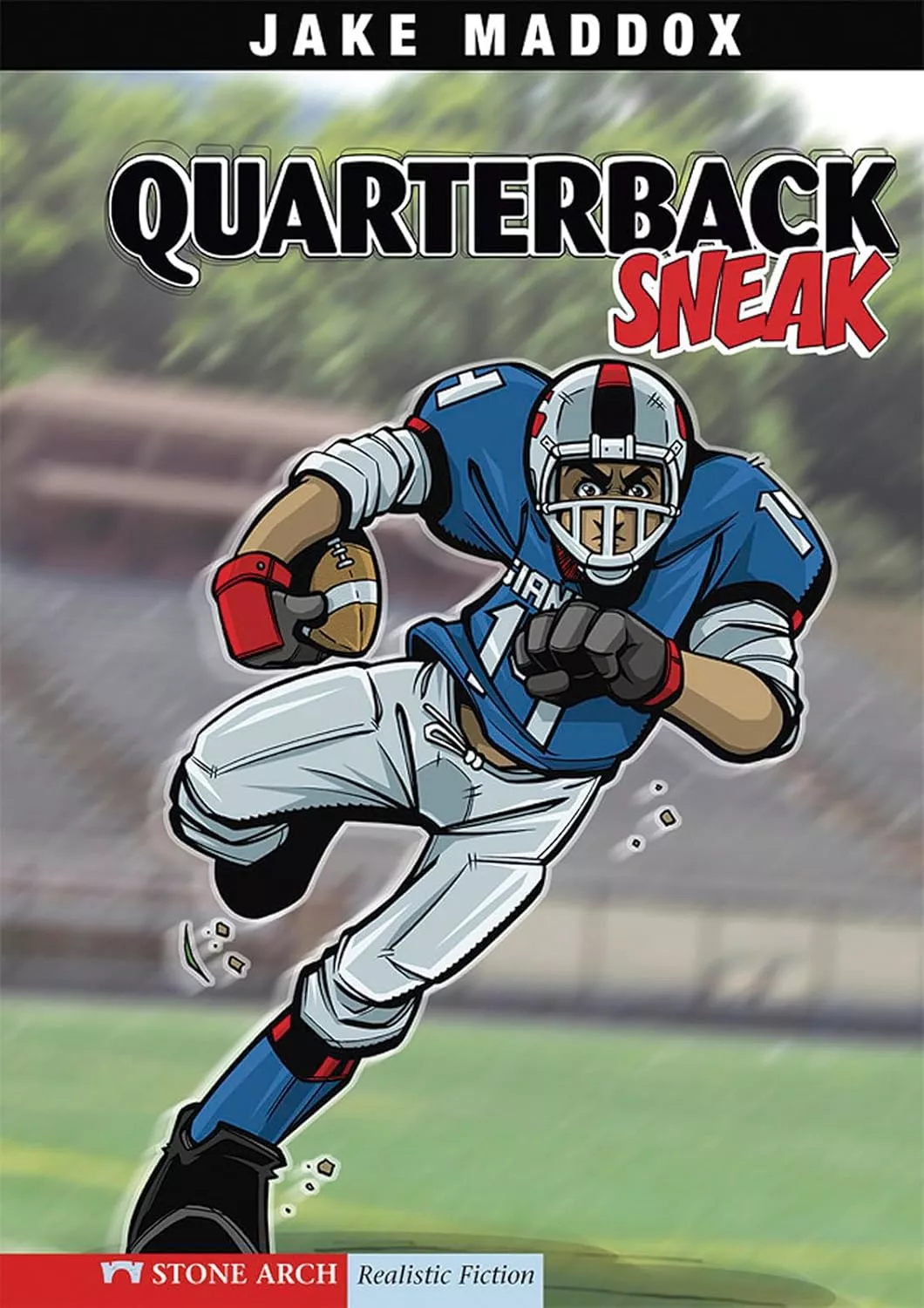 Cover of Quarterback Sneak by Jake Maddox.
