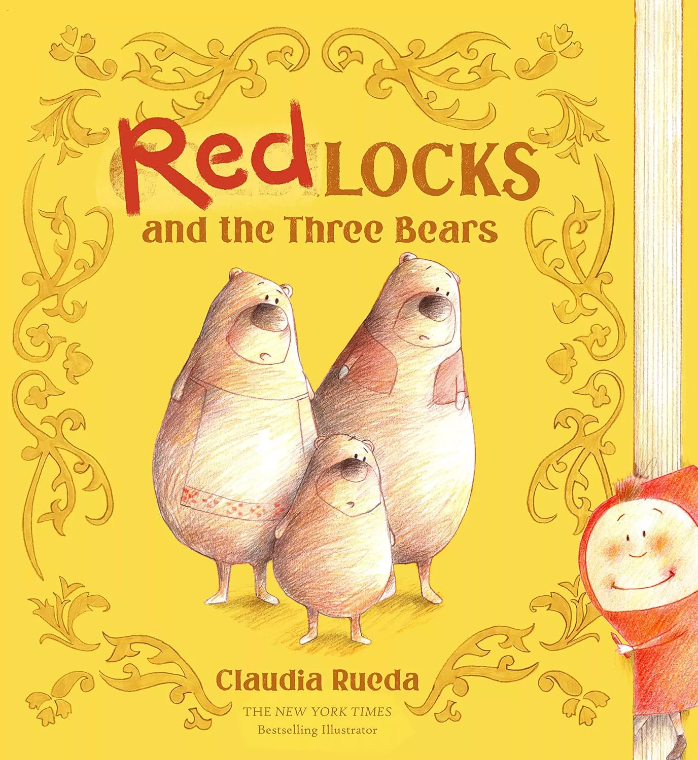 Cover of Redlocks and the Three Bears by Claudia Rueda.