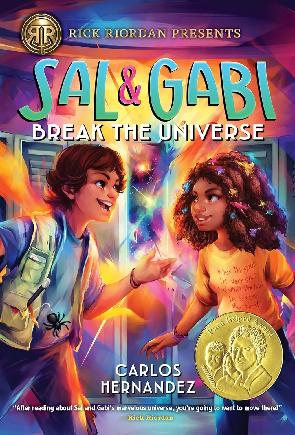 Cover of Sal and Gabi Break the Universe by Carlos Hernandez.