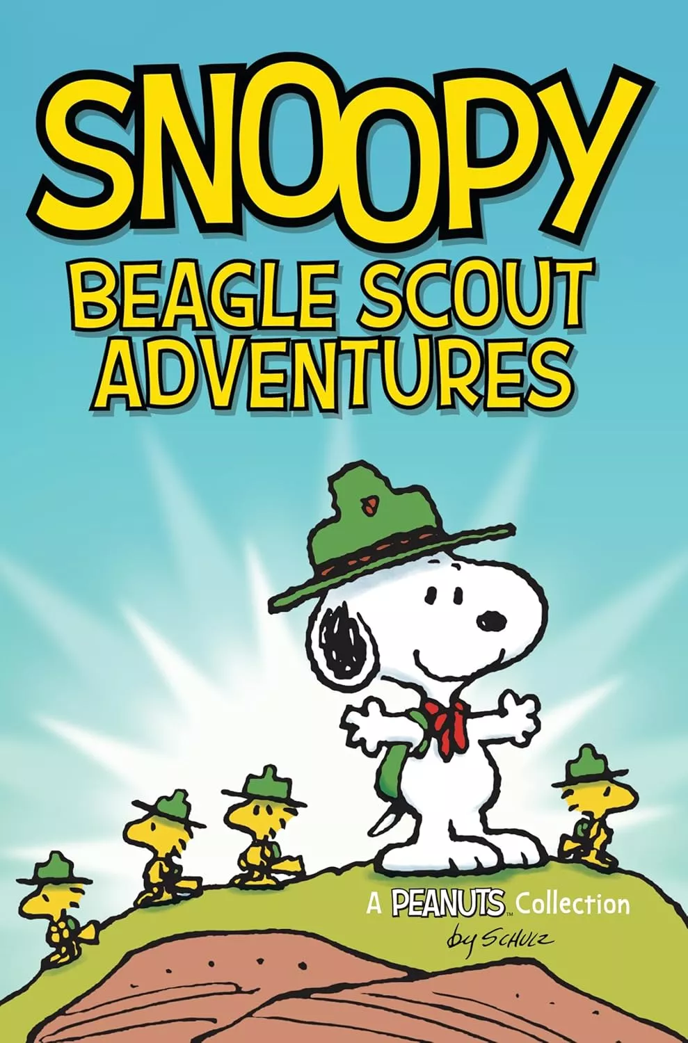 Cover of Snoopy: Beagle Scout Adventures by Charles M. Schultz.