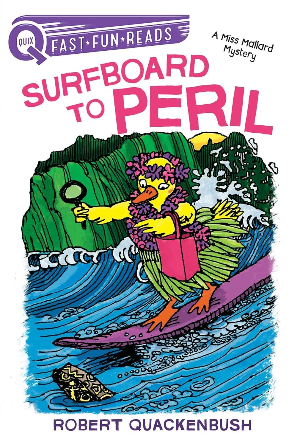 Cover of Surfboard to Peril by Robert Quakenbush.