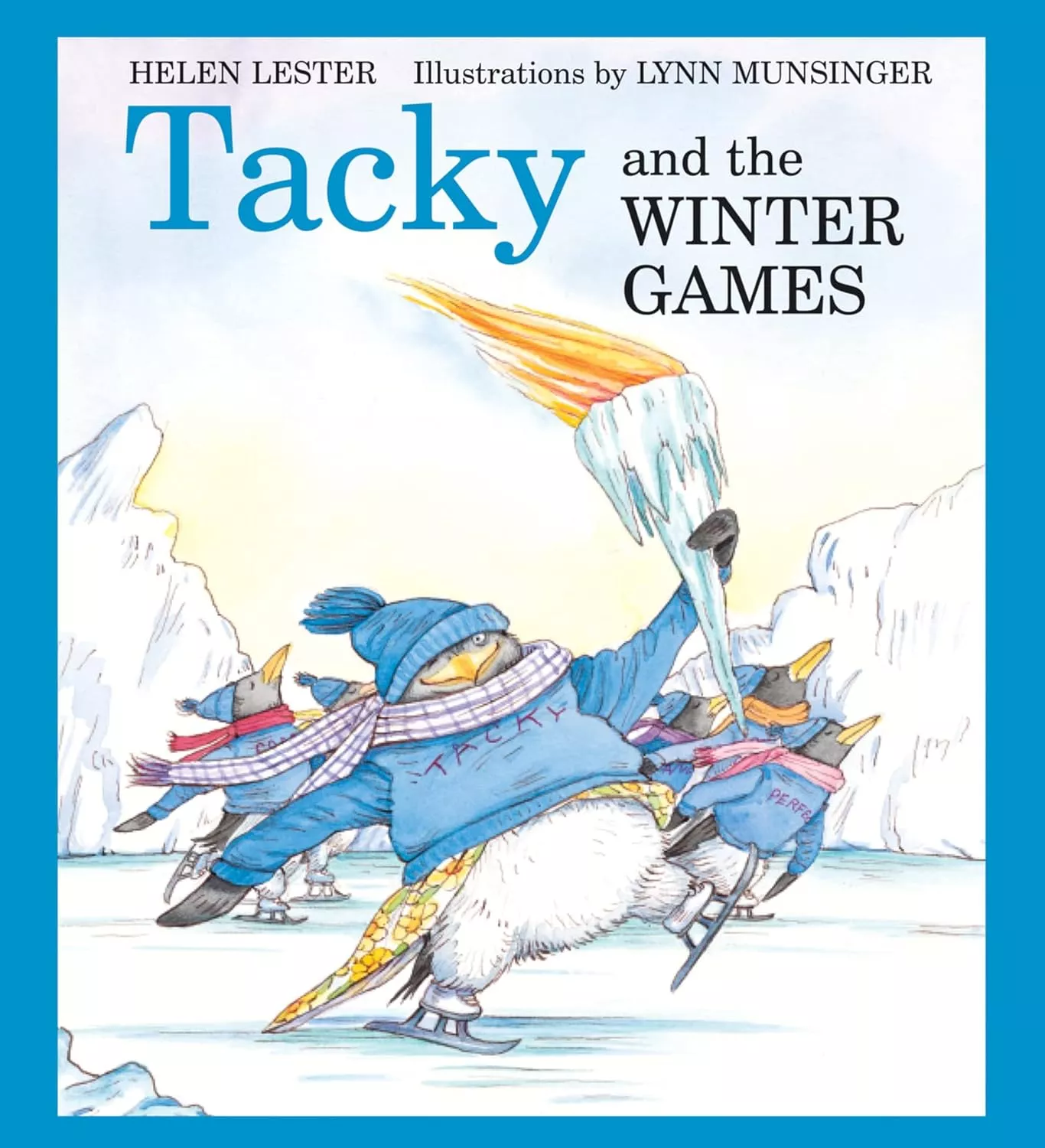 Cover of Tacky and the Winter Games by Helen Lester.