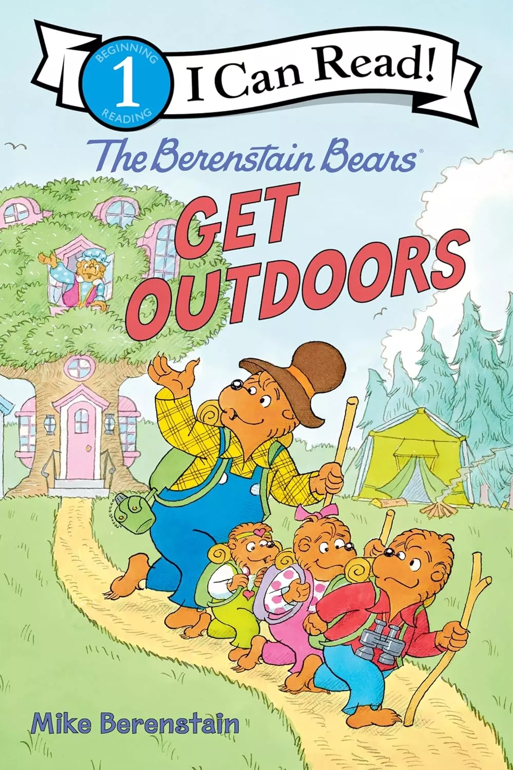 Cover of The Berenstain Bears: Get Outdoors by Mike Berenstain.