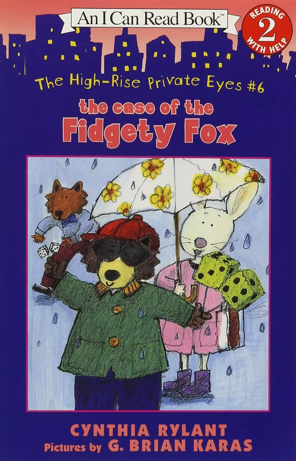 Cover of The Case of the Fidgety Fox by Cynthia Rylant