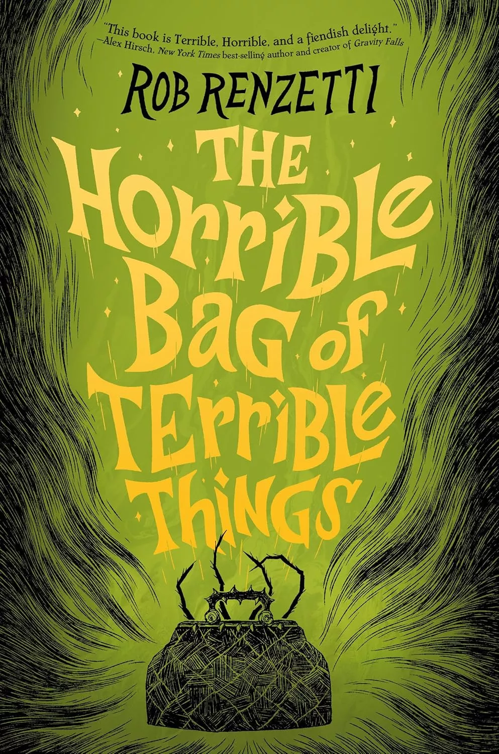 Cover of The Horrible Bag of Terrible Things by Rob Renzetti.
