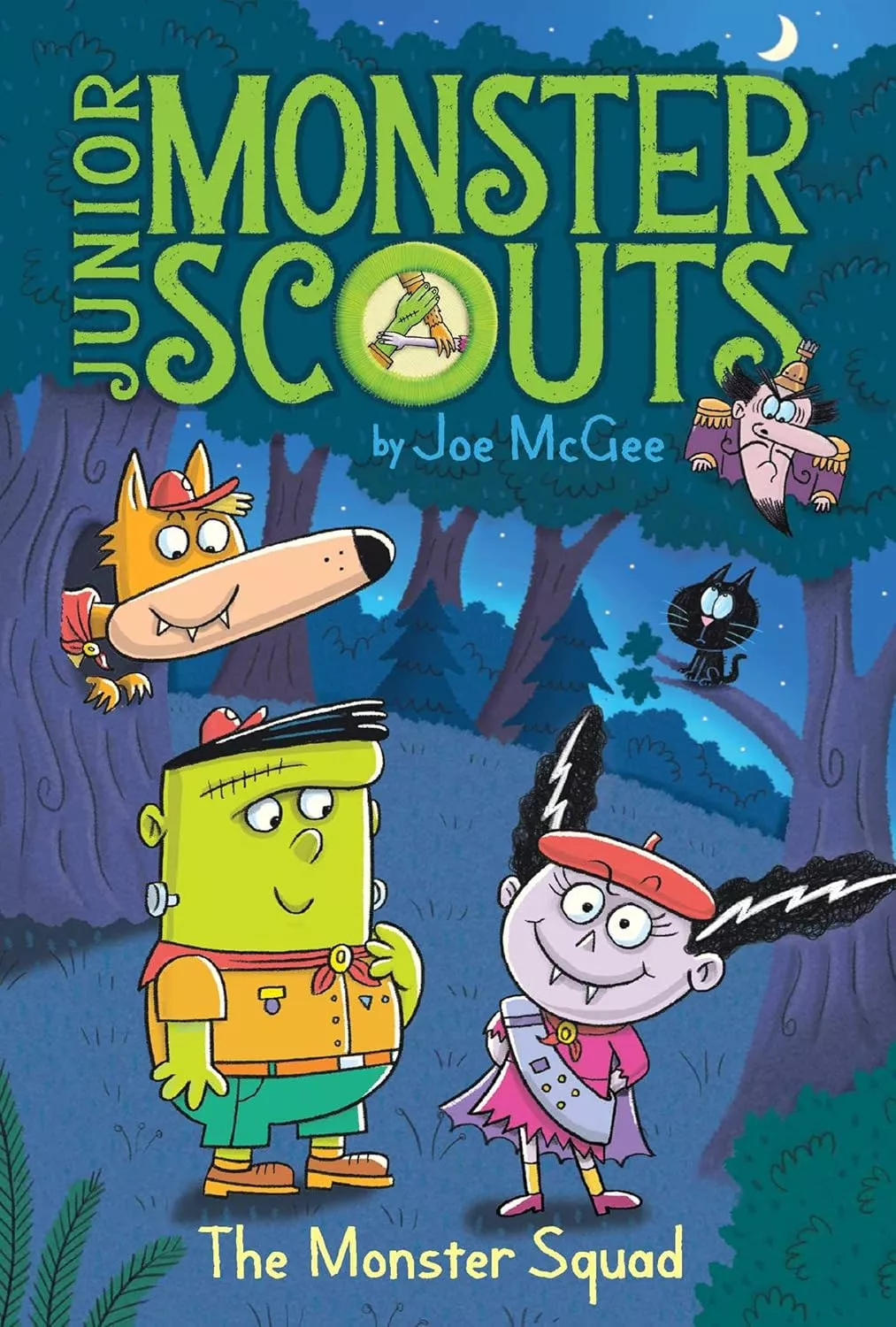 Cover of Junior Monster Scouts: The Monster Squad by Joe McGee.