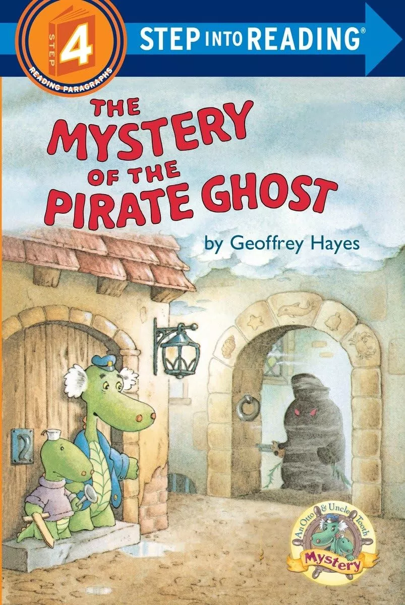 Cover of The Mystery of the Pirate Ghost by Geoffrey Hayes.
