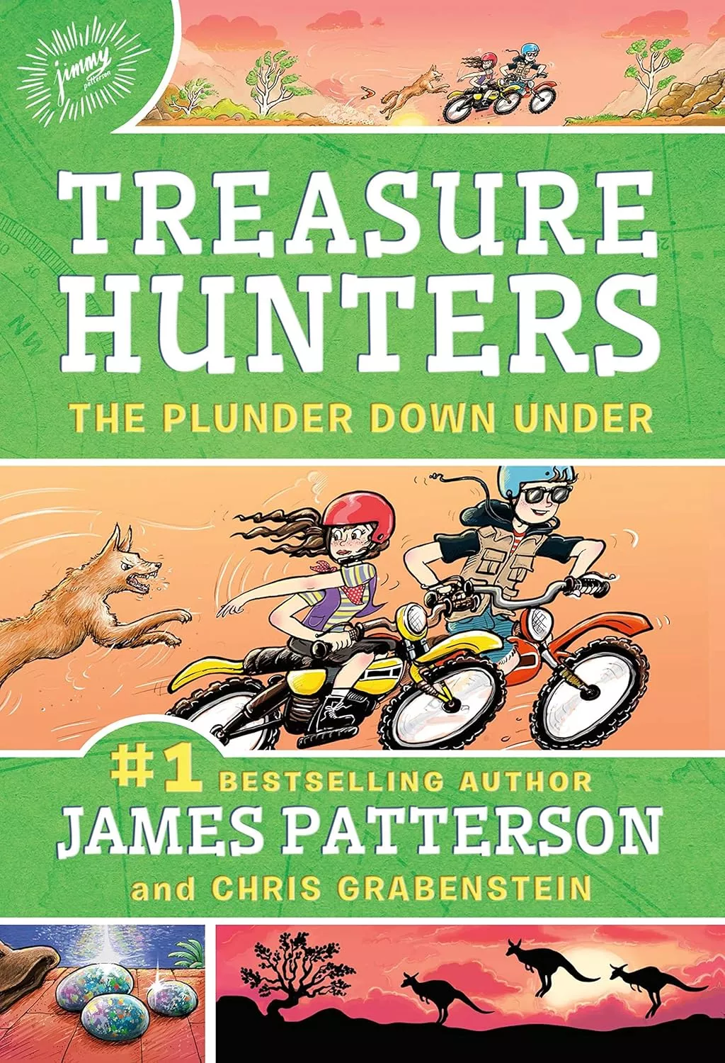 Cover of Treasure Hunters: The Plunder Down Under by James Patterson.