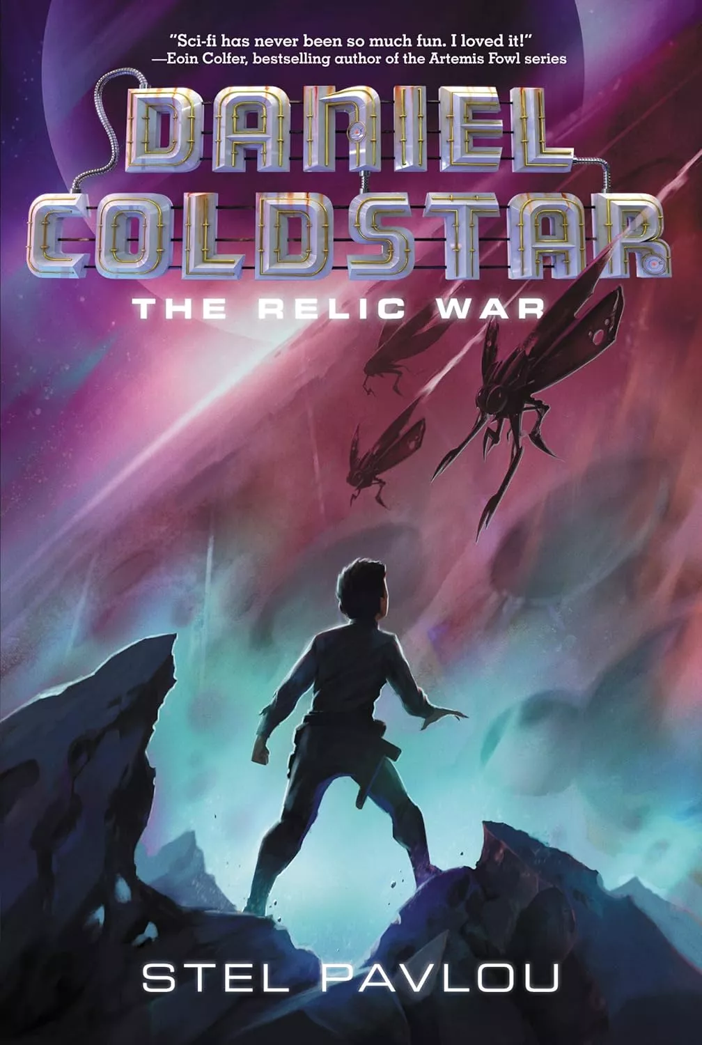 Cover of Daniel Coldstar: The Relic War by Stel Pavlou.