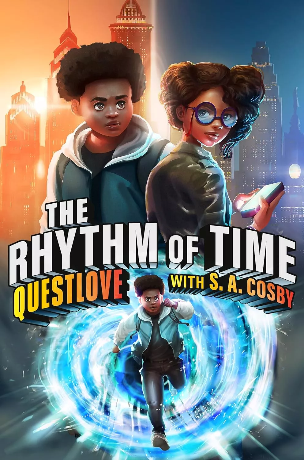Cover of The Rhythm of Time by Questlove.