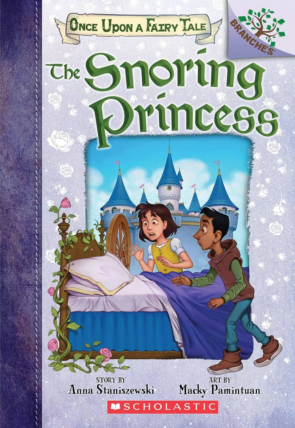 Cover of Once Upon a Fairy Take: The Snoring Princess by Anna Staniszewski