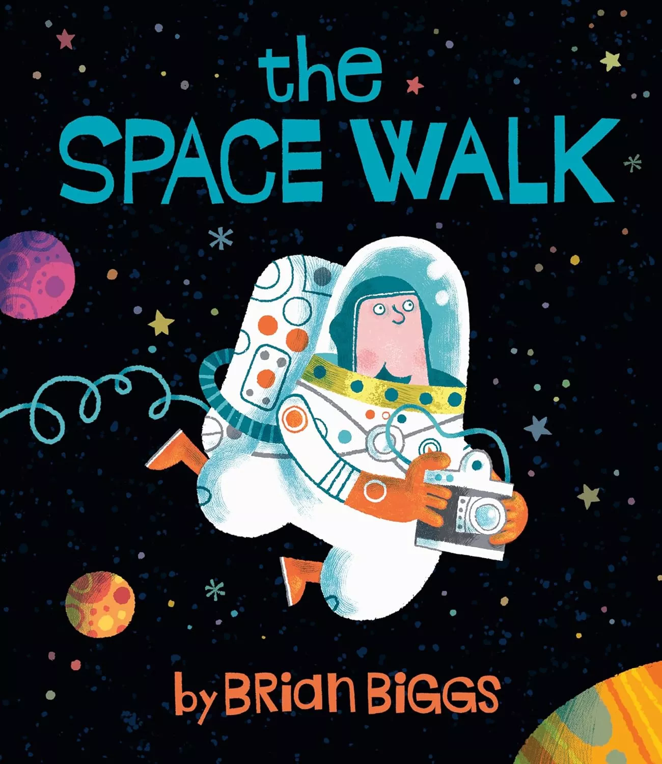 Cover of The Space Walk by Brian Biggs.