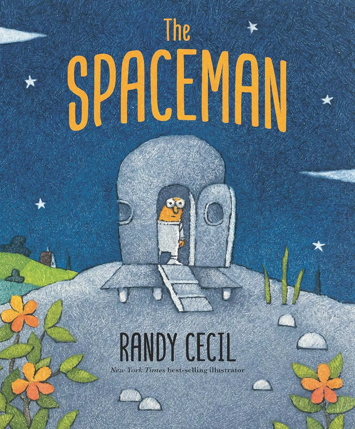 Cover of The Spaceman by Randy Cecil.