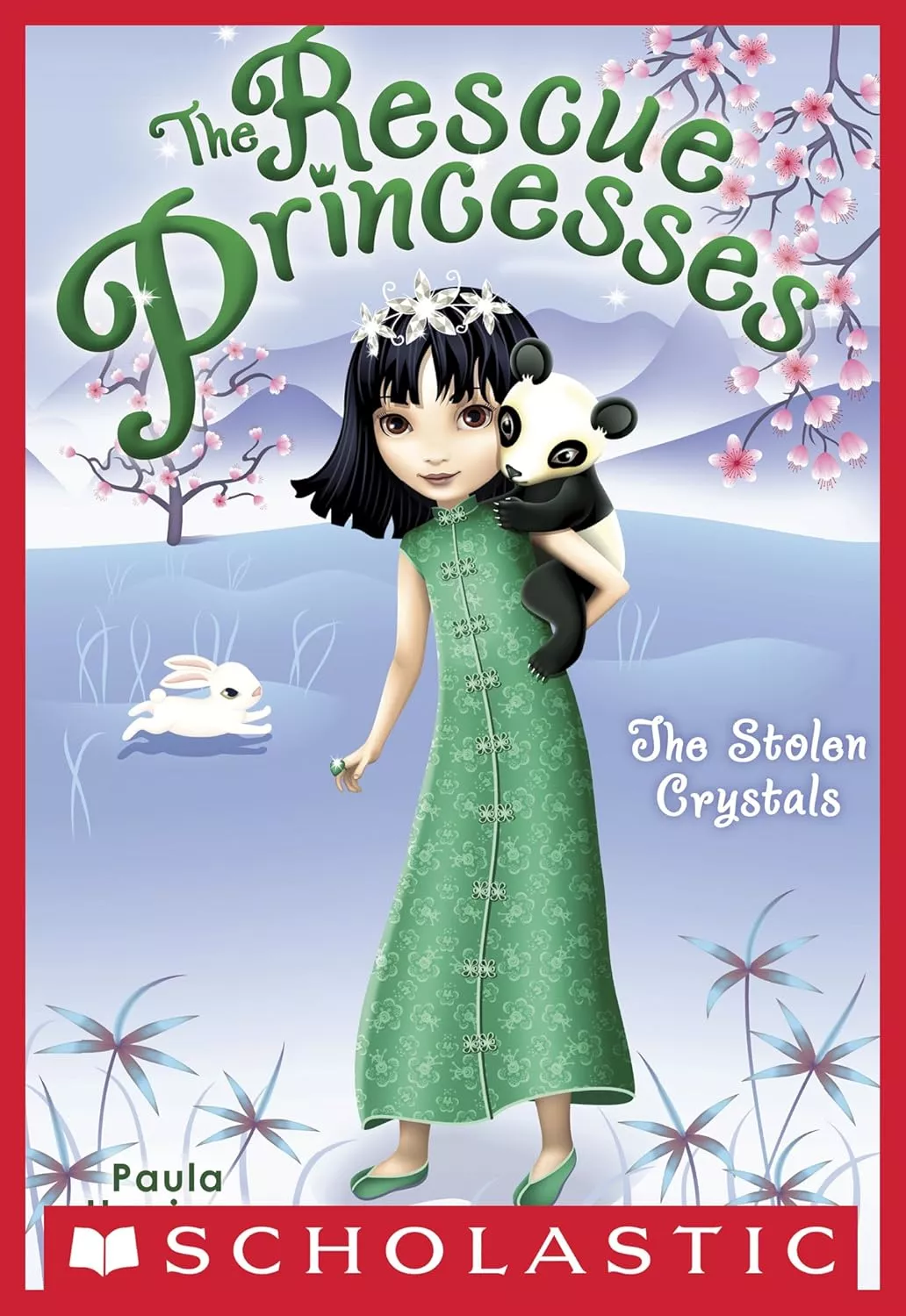 Cover of The Rescue Princesses: The Stolen Crystals by Paula Harrison.