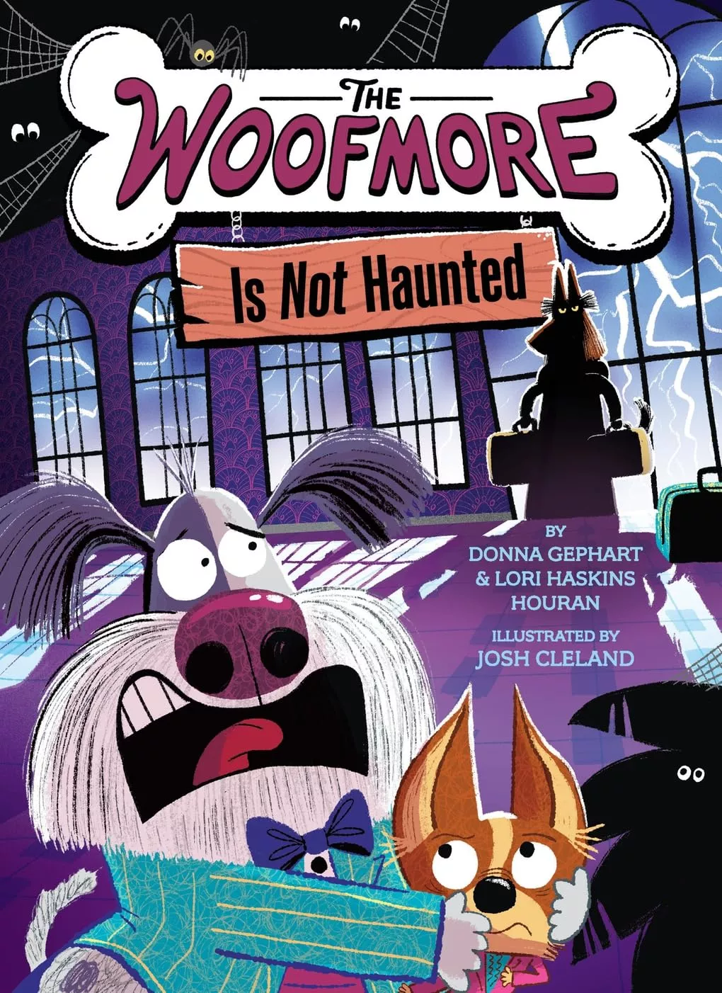 Cover of The Woofmore Is Not Haunted by Donna Gephart.