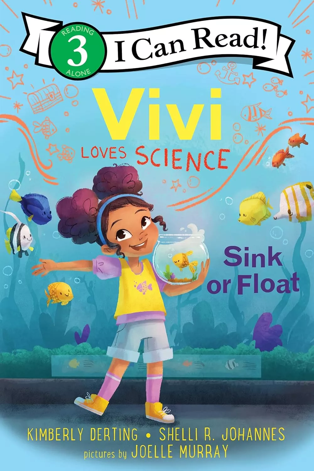 Cover of Vivi Loves Science: Sink or Float by Kimberly Derting.