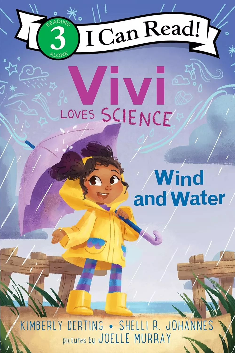 Cover of Vivi Loves Science: Wind and Water by Kimberly Derting.