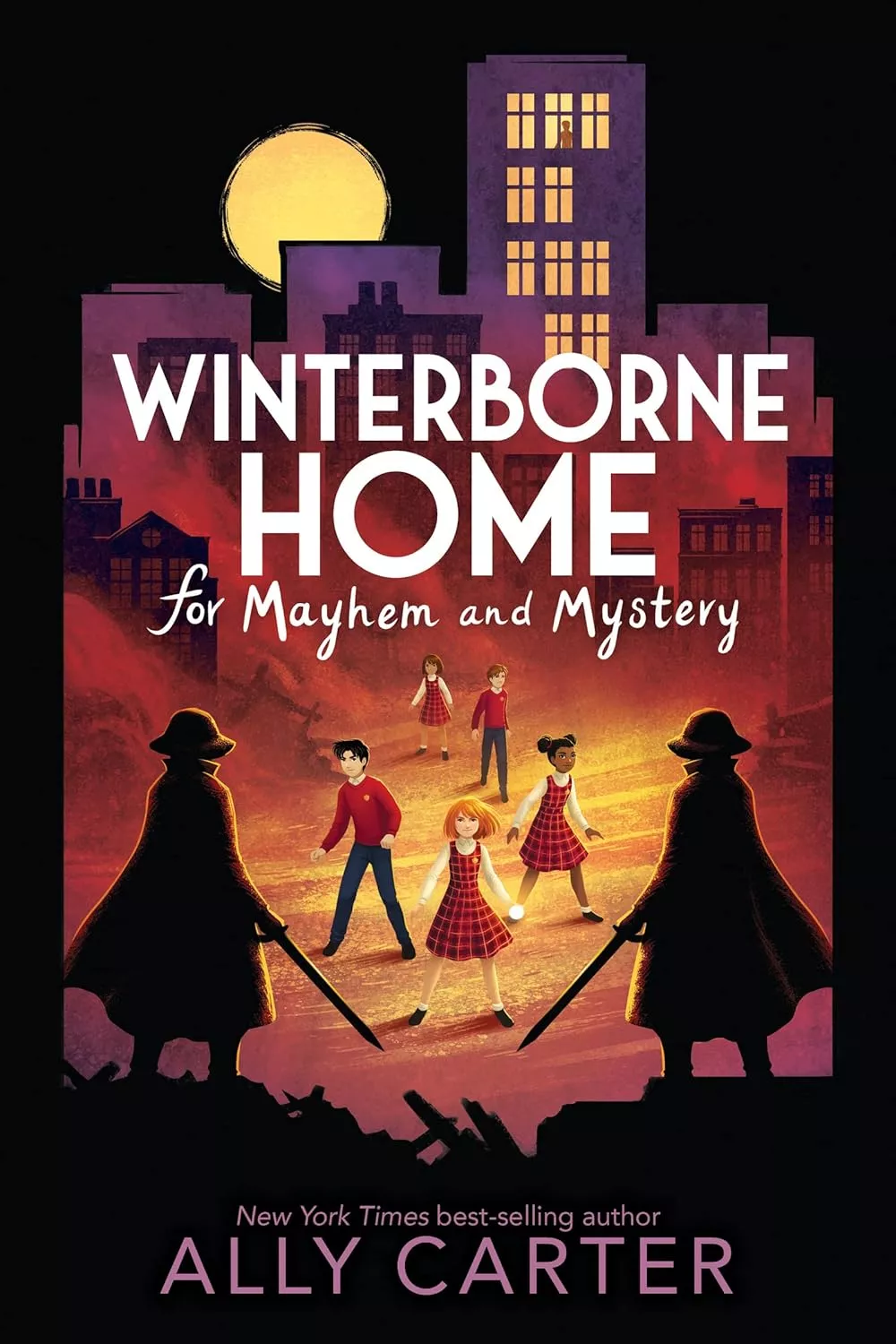 Cover of Winterborne Home for Mayhem and Mystery by Ally Carter.