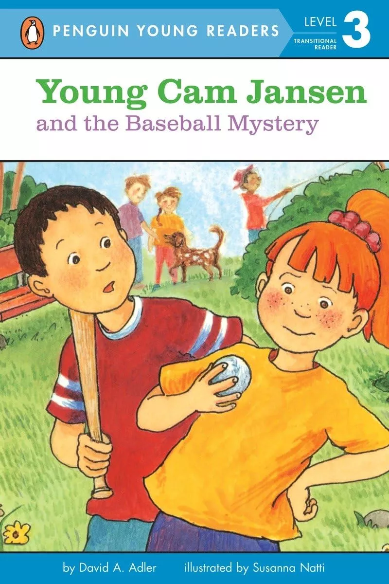 Cover of Young Cam Jansen and the Baseball Mystery by David A. Adler.