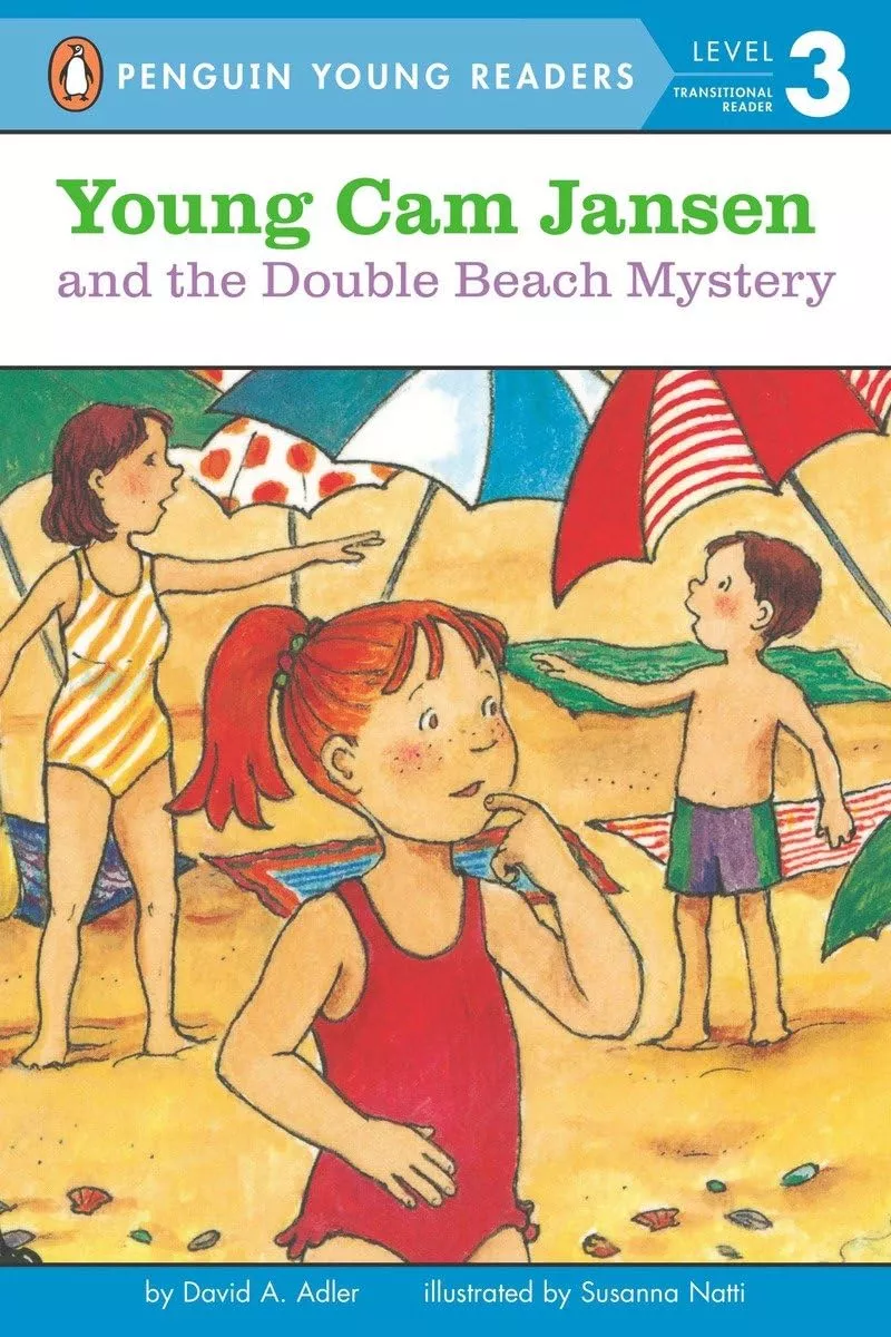 Cover of Young Cam Jansen and the Double Beach Mystery by David Adler