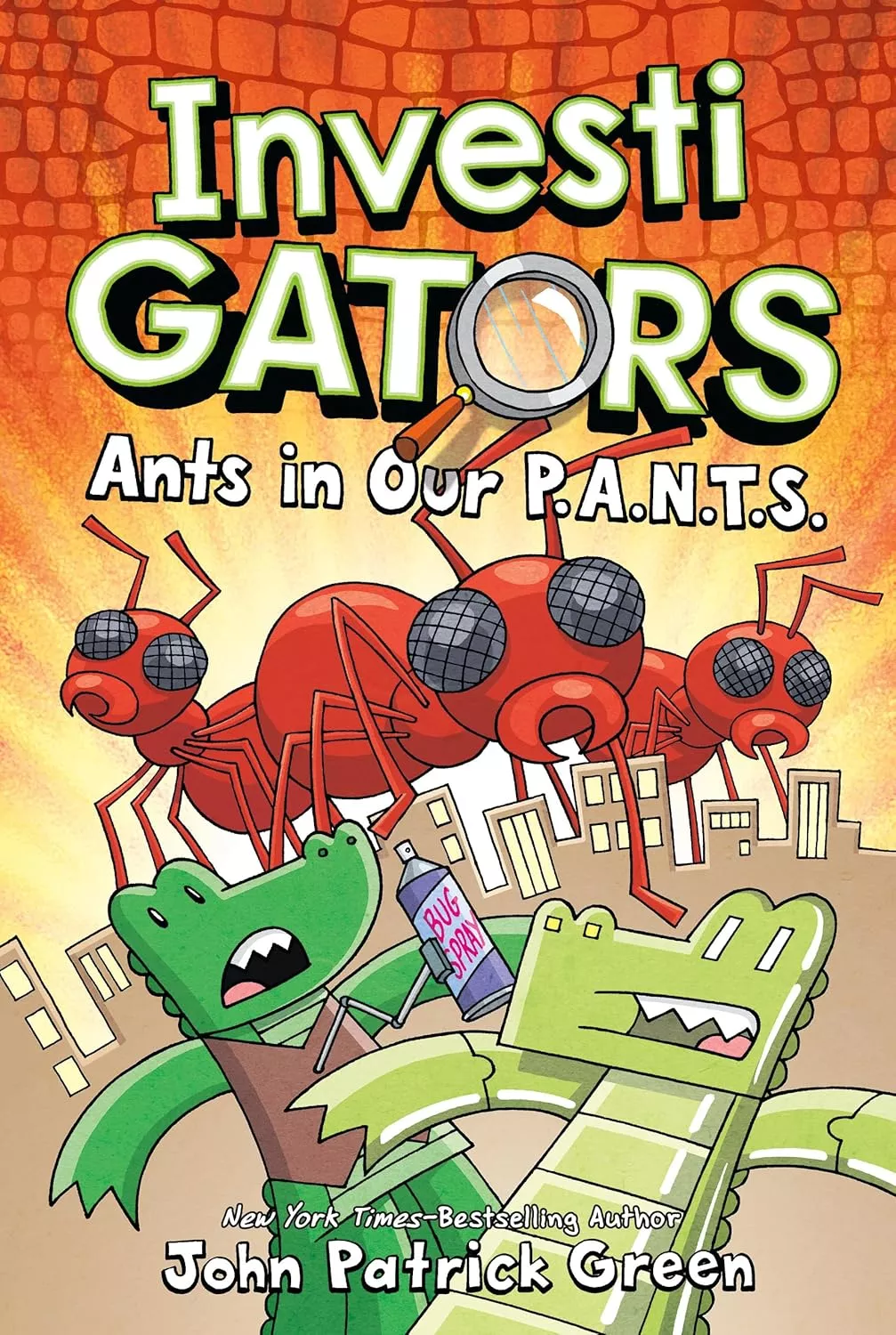 Cover of  InvestiGators: Ants in Our P.A.N.T.S. by John Patrick Green.