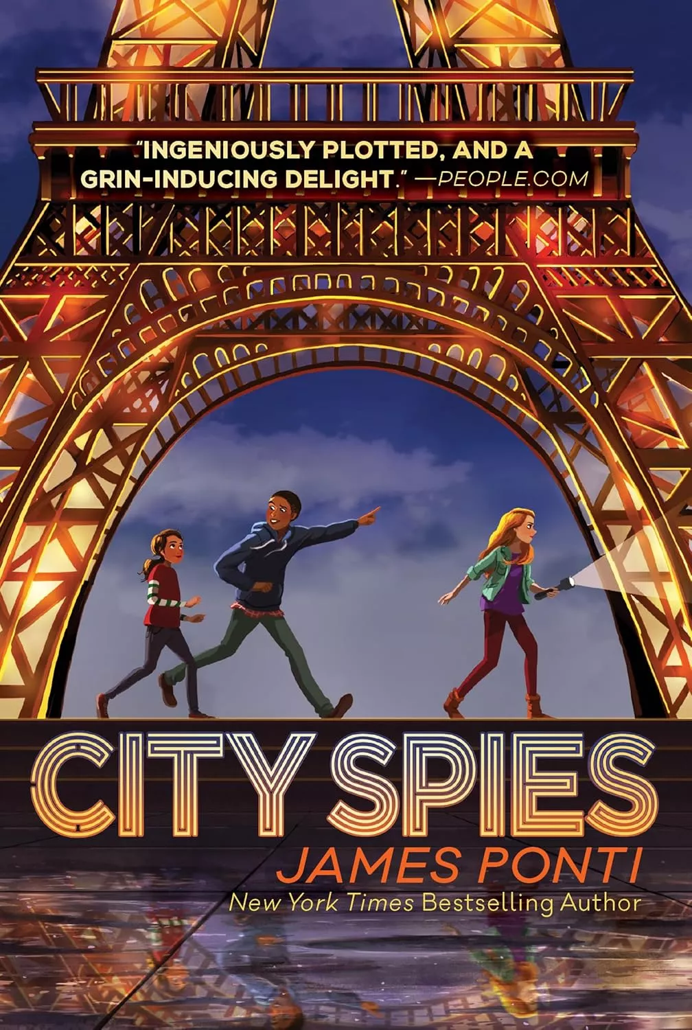 Cover of City Spies by James Ponti.
