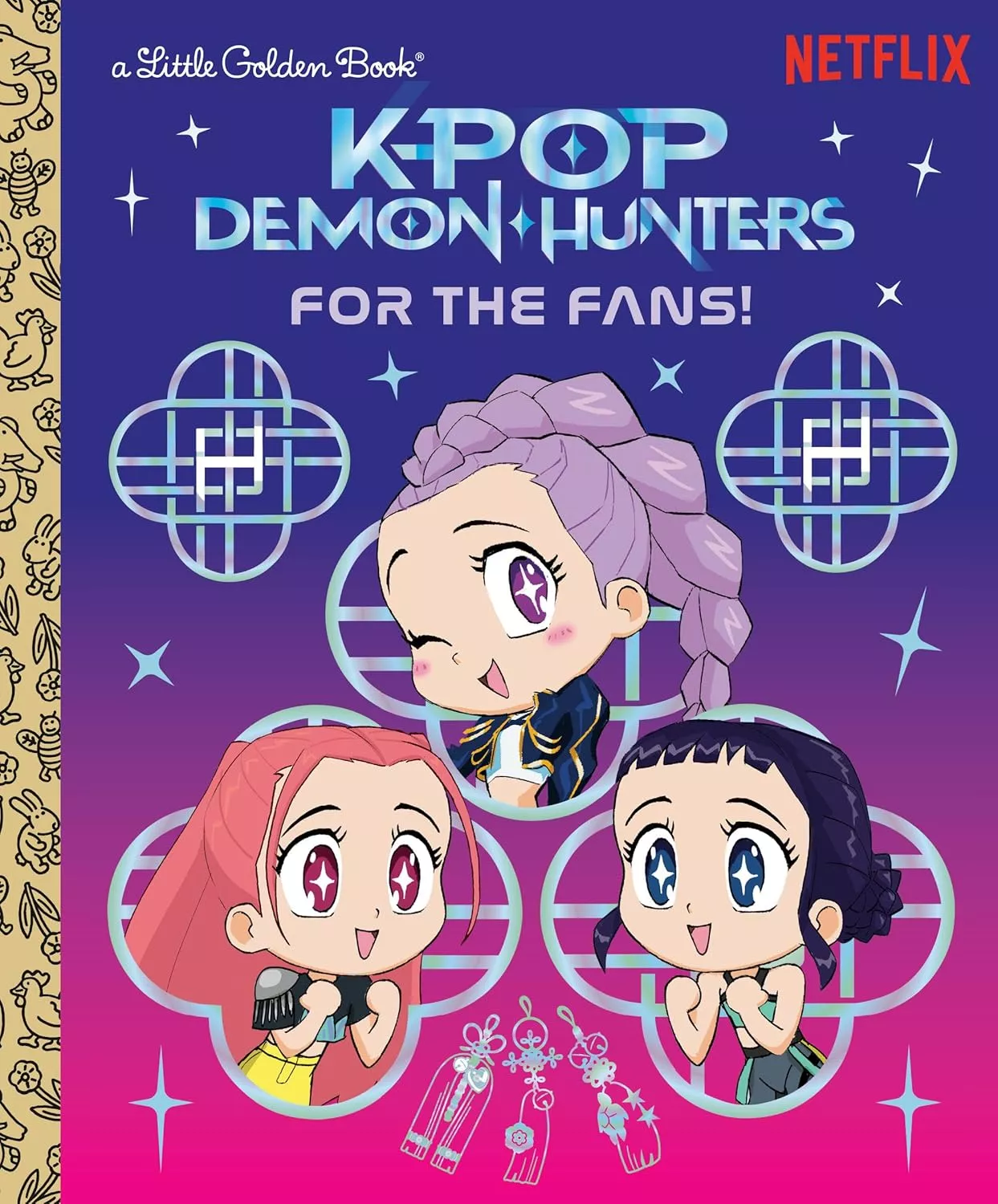 Cover of  K-Pop Demon Hunters: For the Fans! by Angela Song.