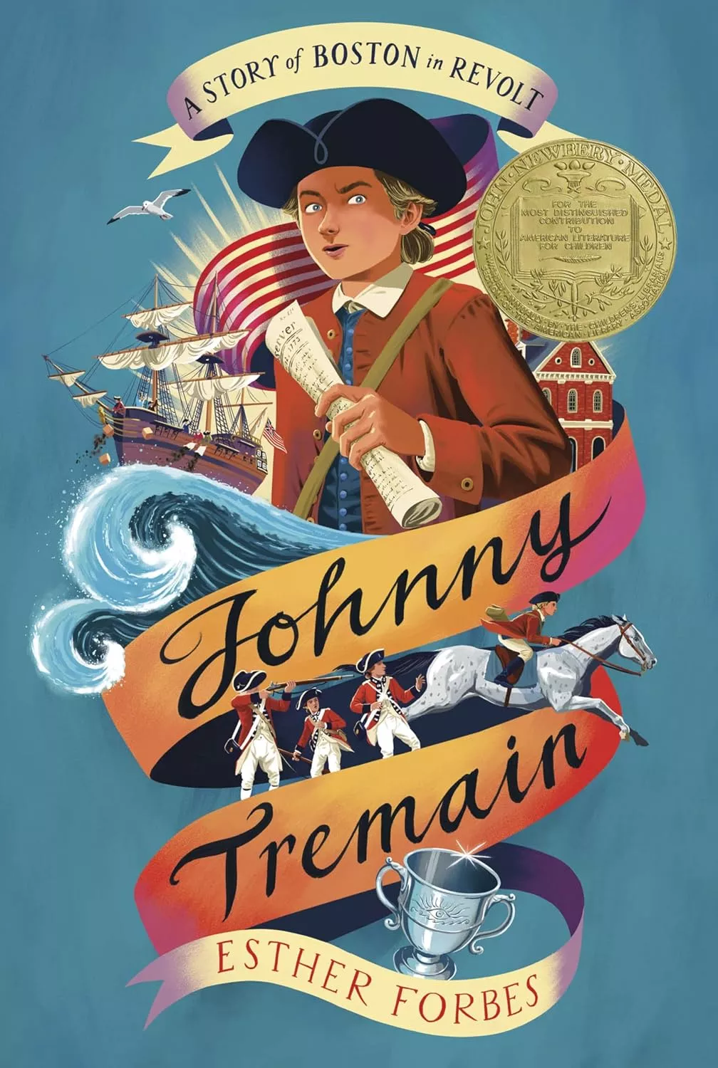 Cover of Johnny Tremain by Esther Forbes