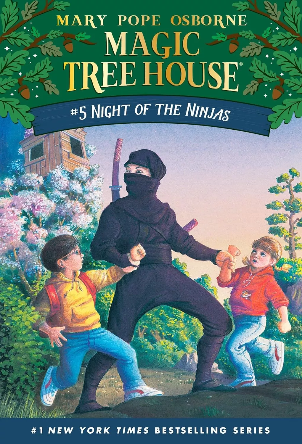 Cover of Magic Treehouse: Night of the Ninjas by Mary Pope Osbourne.