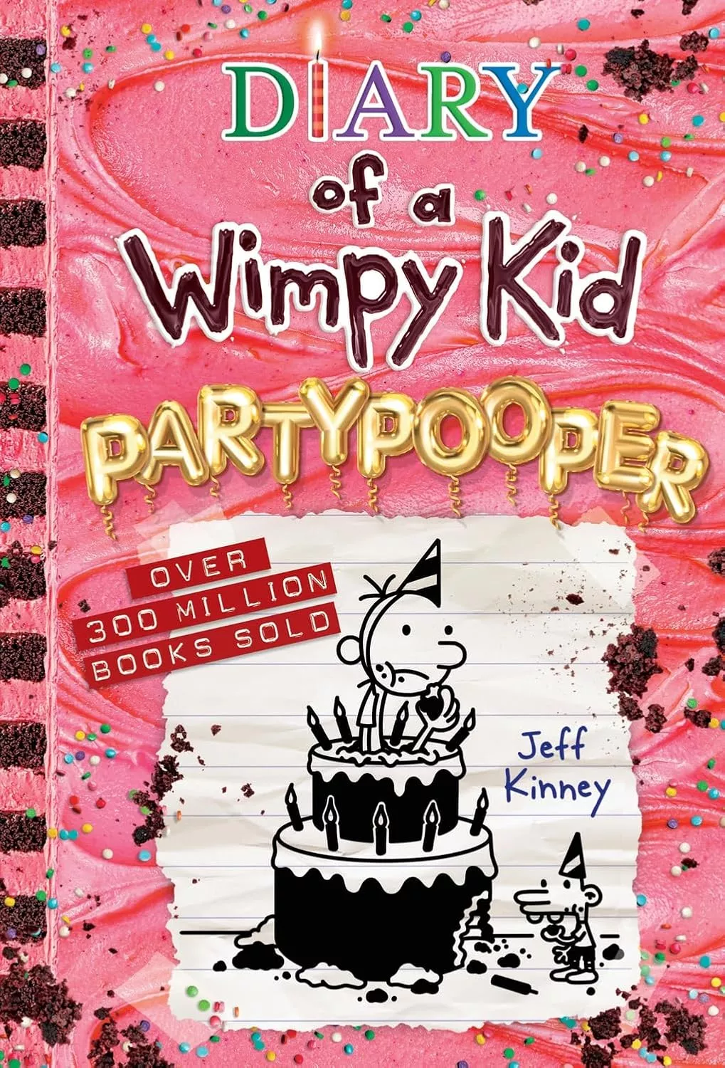 Cover of Diary of a Wimpy Kid: Partypooper by Jeff Kinney.