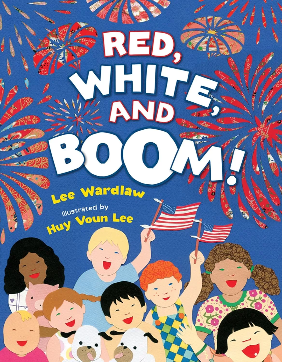 Cover of Red, White, and Boom! by Lee Wardlow.