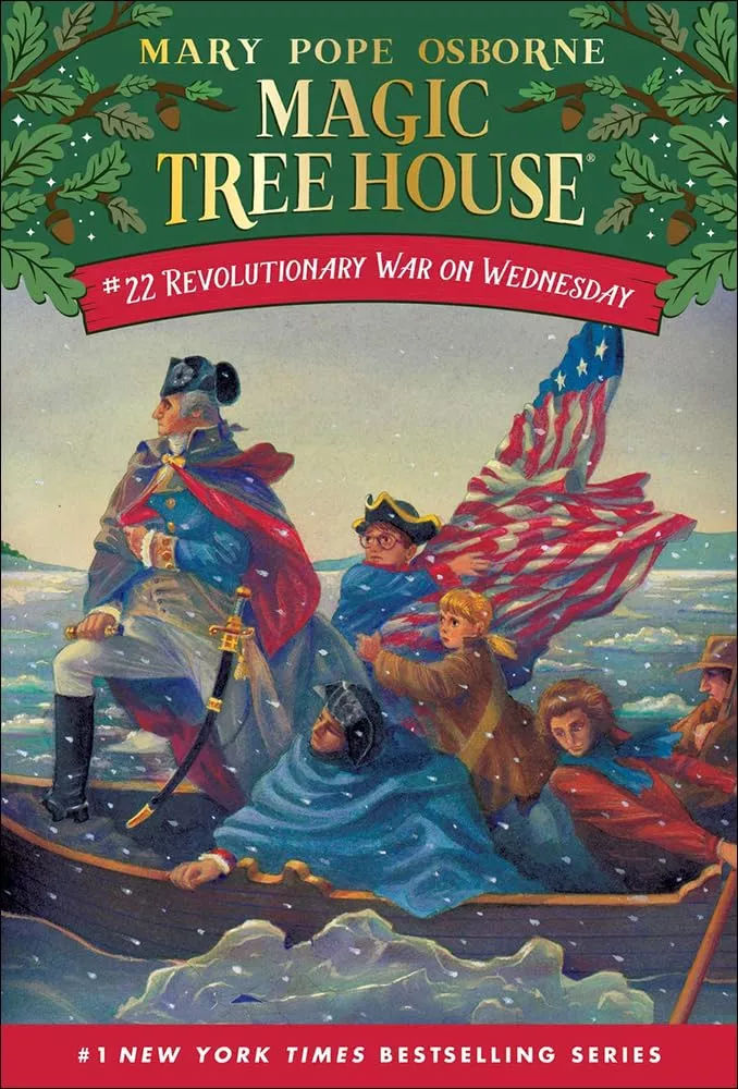 Cover of Revolutionary War on Wednesday by Mary Pope Osbourne.