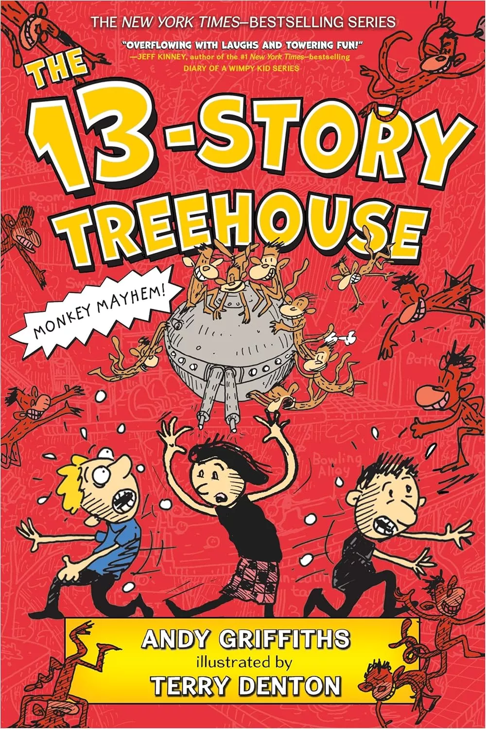 Cover of The 13-Story Treehouse by Andy Griffiths.