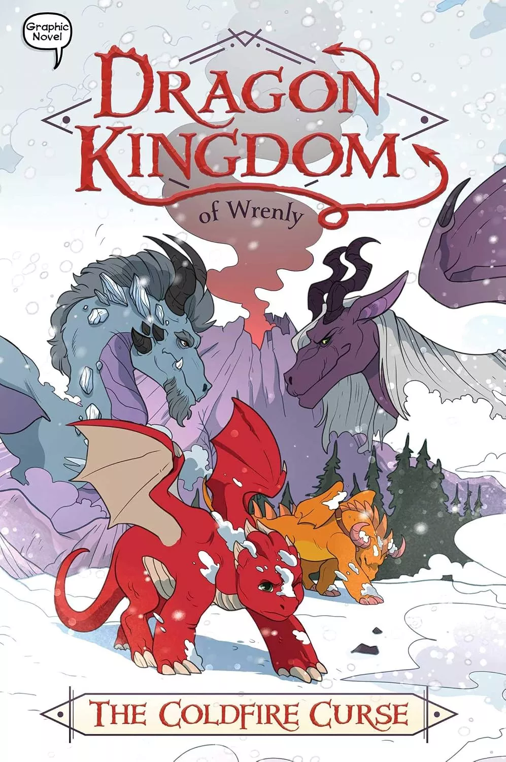 Cover of Dragon Kingdom: The Coldfire Curse by Jordan Quinn.